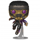 FUNKO POP! - MARVEL - What IF Tchalla Star Lord Metallic #871 Special Edition